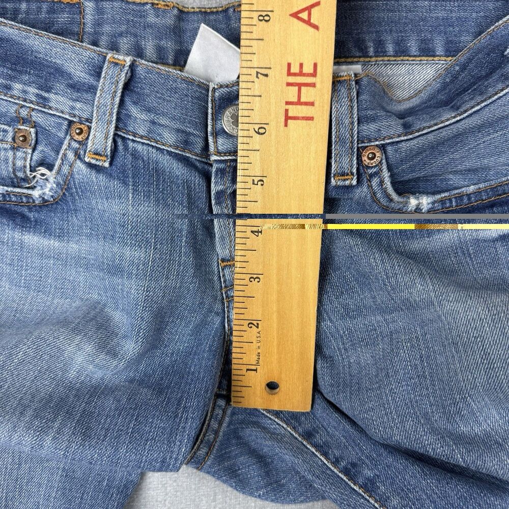 Lucky Brand Dungarees by Gene Montesano Women’s 0/25 USA Made Bootcut - Picture 9 of 10